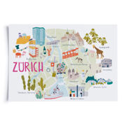 Postcard - City of Zurich Postcard - City of Zurich