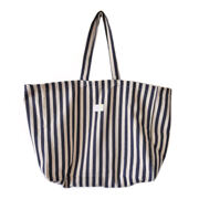 Fabric bag stripes blue Fabric bag stripes blue