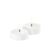 Bougie à chauffe-plat LED grande avec ACCU
2 pièces 