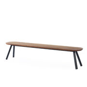 Bank schwarz 220 cm Bank schwarz 220 cm