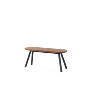 Bank schwarz 120 cm Bank schwarz 120 cm