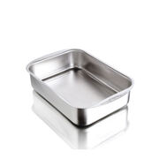 Bratschale aus Edelstahl
25 x 18cm Bratschale aus Edelstahl
25 x 18cm