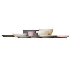 TONALE 
Teller tief white earth 18.5 cm 
