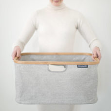 Laundry basket grey 40 lt