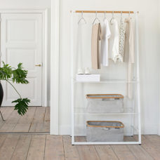 Laundry basket grey 40 lt