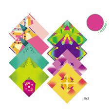 Origami Papier Tropics