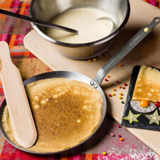 Iron pan crêpes 26 cm 