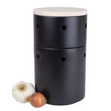 Garlic pot
black 