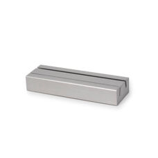 Porte-cartes "Durable" Alu Argent