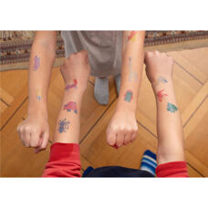 Tatouage d'animaux de pouvoir pour enfants