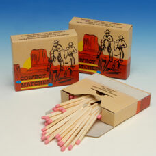 Zündhölzer Cowboy Matches
zu Fidibus