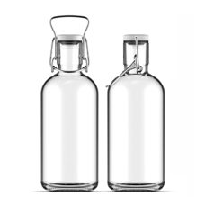 Trinkflasche Fill-Me klar 1 lt 