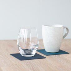 Glas Untersetzer
dunkelblau/petrol quadratisch 10x10