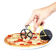 Pizzaschneider Velo schwarz/gelb