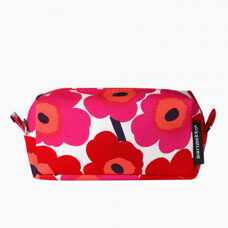 Wash bag small
white/red
