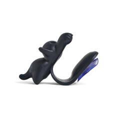 Sponge holder cat
black