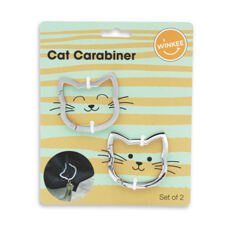 Cat carabiner
silver 