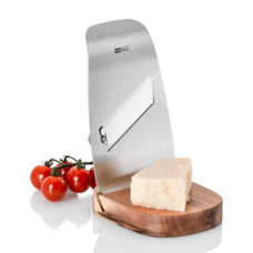 Trancheuse truffe / fromage avec support en bois