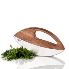 Weighing knife double blade