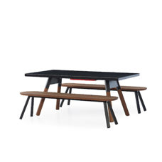 Bank schwarz 120 cm
2er Set