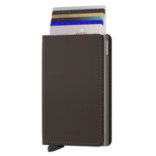 Slimwallet
braun matt