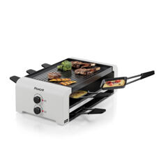 Gril à raclette/pizza 6 place
blanc