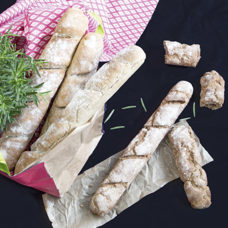 Baguette Backblech gelocht