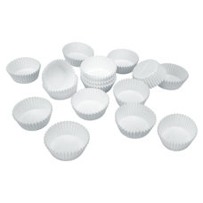 Papierbackformen
Weiss Mini 200 Stk.