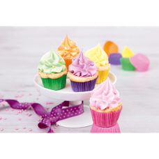 Papierbackformen
bunt mini 100 Stk.