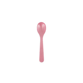 Cuillère à oeuf en verre acrylique rose 