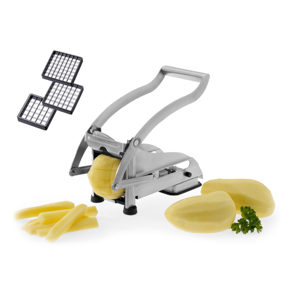 Pommes-frites und Gemüsestiftler mit 3 verschiedenen Einsätzen 