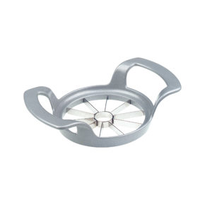 Apfelteiler silber Aluguss 