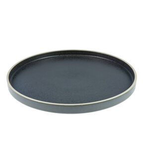 Plate flat
black 27 cm Plate flat
black 27 cm