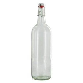 Bouteille à bouchon pivotant 