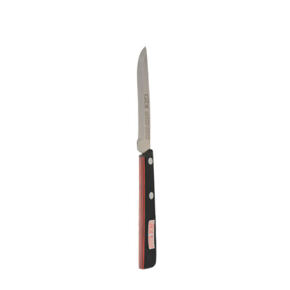 Rüstmesser 
schwarz/rot 10 cm 