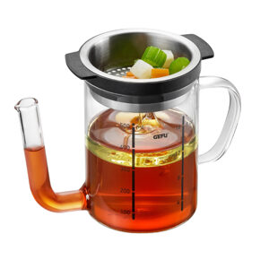 Pot de séparation des graisses
Verre avec tamis 