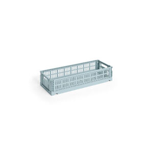 Caisses pliantes XS longues 
bleu clair 