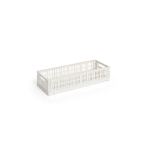 Caisses pliantes XS longues 
blanc 