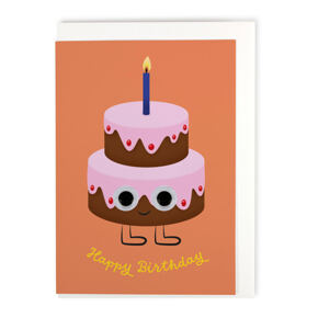 Faltkarte Wackelaugen
Happy Birthday 