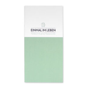 Booklet "Einmal im Leben" Booklet "Einmal im Leben"