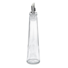 Oil bottle clear 150ml
with spout flap 