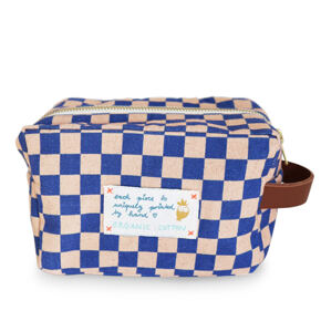Necessaire Check Rose Blue klein 
