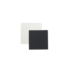 Dessous de verre
noir/blanc carré 10x10 