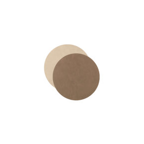 Dessous-de-verre en verre
beige/marron, ronds, 10 cm 