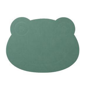 Tischset Kinder 
hellgrün Frosch 28x38 
