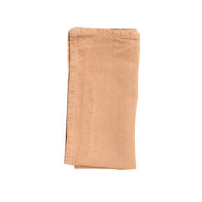 Serviette de table en tissu lin
orange 