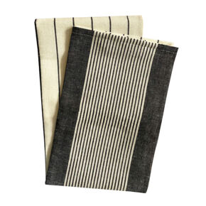 Linge de cuisine RC, Borde
noir 
