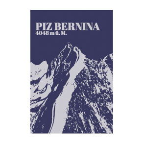 Linge de cuisine Piz Bernina
bleu foncé 
