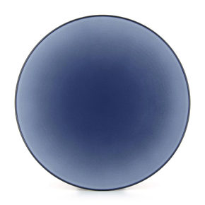 Assiette plate bleue 31 cm 