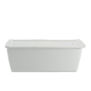 Terrine blanche 1.0 lt 